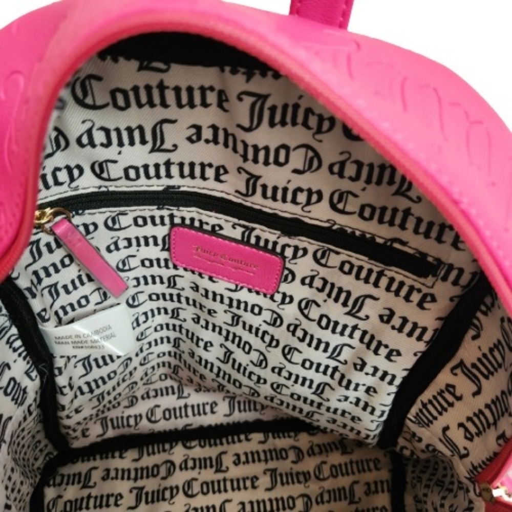 🆕️⬇️🎉HOST PICK 🎉 Juicy Couture Deboss Sorbet Cool Collar Full Size Backpack - Picture 8 of 16